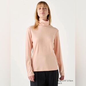 Uniqlo heattech fleece turtleneck, sz S
